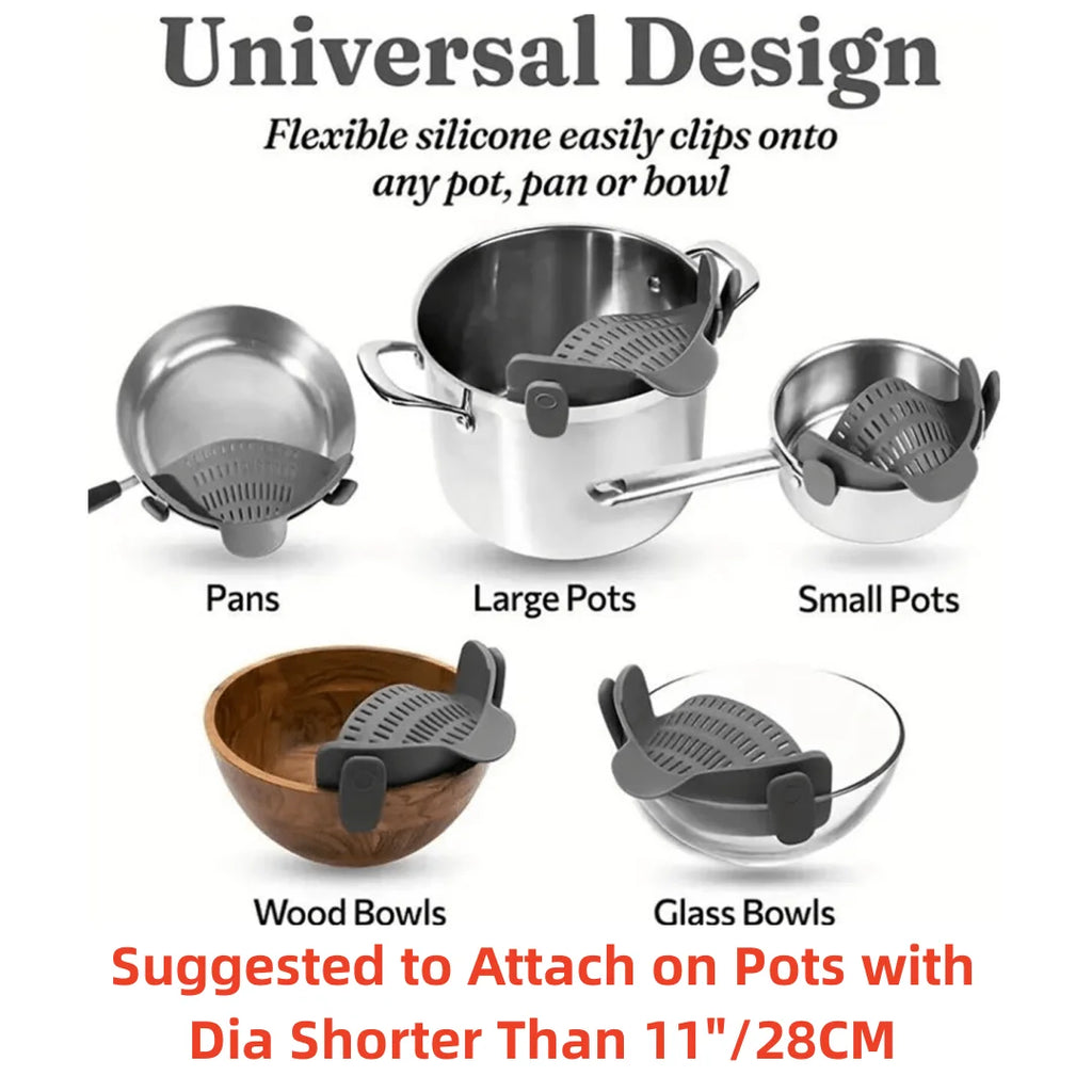 Drain Ease™ Clip Strainer