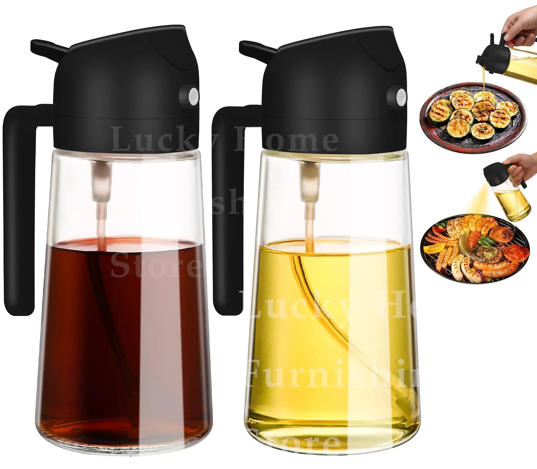 OilMaster™ 2-in-1 Spray & Pour Bottle