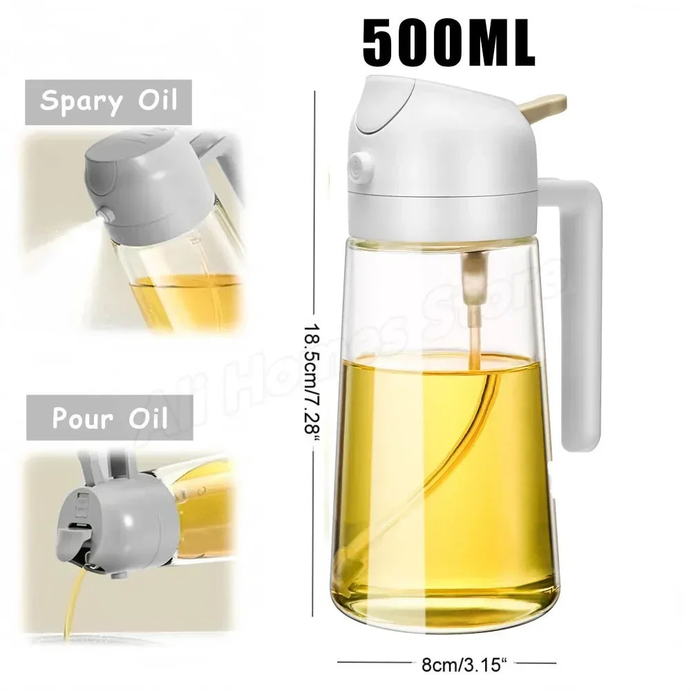 OilMaster™ 2-in-1 Spray & Pour Bottle