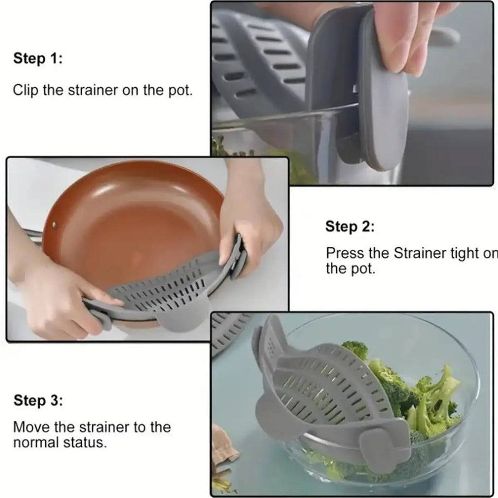 Drain Ease™ Clip Strainer